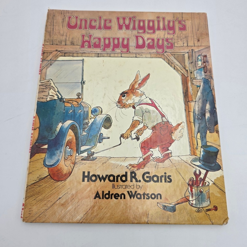 Uncle Wiggily's Happy Days Howard R Garis Aldren Watson Platt Munk 1976 Vintage